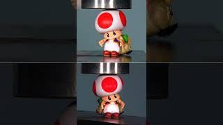  Mario Characters CRUSHED by Hydraulic Press  #Mario @SMG4