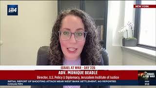 MONIQUE BEADLE JERUSALEM INSTITUTE OF JUSTICE TALKS ICC