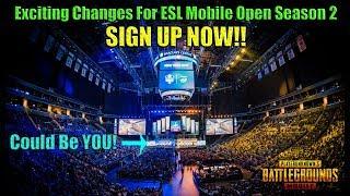 EXCITING CHANGES for ESL Mobile Open Season 2 REVEALED + Congrats Misfits on S1 Championship