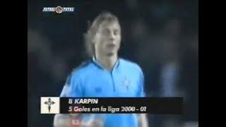 Валерий Карпин. Хет-трик за Сельту в матче с Валенсией 2001