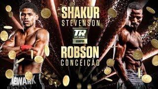 Shakur Stevenson VS  Robson Conceicao PUERTO RICO VS BRAZIL