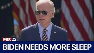Biden tells governors he needs more sleep as calls to step down grow