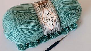 En yeni tığ işi yelek şal örgü modeli ️ Very nice crochet knitting pattern