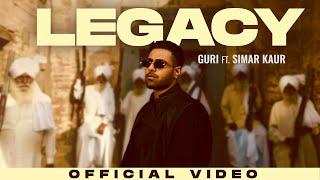 Legacy  Guri Ft. Simar Kaur  New Punjabi Songs 2024  Latest Punjabi Songs 2024  Speed Records