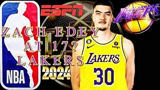 Lakers draft Zach Edey???