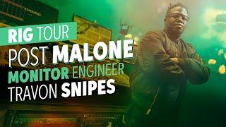 Rig Tour Post Malone Monitor Engineer Travon Snipes