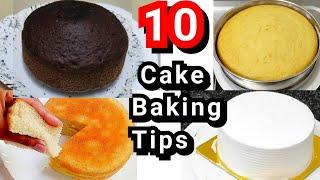 10 जबरदस्त केक बेकिंग टिप्स परफेक्ट केक बनाने के लियेEggless Basic Cake Baking Tips and Tricks