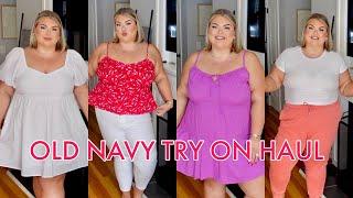 HUGE OLD NAVY PLUS SIZE TRY ON HAUL