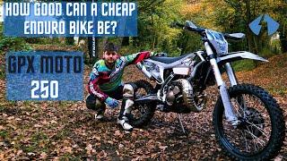 GPX Moto TSE 250R review 2022 - Are Chinese enduro bikes any good? First UK review