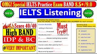 IELTS LISTENING PRACTICE TEST 2024 WITH ANSWERS  13.08.2024