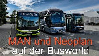 MAN und Neoplan auf der Busworld 2023