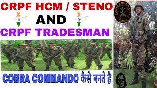 Hcm or steno cobra commando kaise ban sakte hai  tradesman cobra commando kaise bane cobra commando