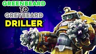 Master the Driller  GREENBEARD To GREYBEARD