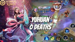 Honor of Kings Yuhuan Yuhuan 0 Deaths Midlane Gameplay