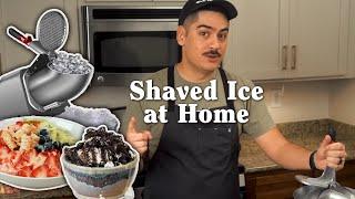 DIY Shaved Ice - 1 Year of Lessons Learned