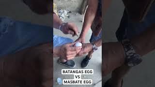 Batangas egg VS Masbate egg