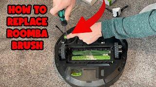 How to Replace iRobot Edge Sweeping Brush  Quick & Simple