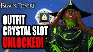 How to Unlock the Outfit Crystal Slot for Extra Stats Black Desert Online