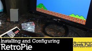 Setting up Retropie on a Raspberry Pi 3 for an Arcade Cabinet