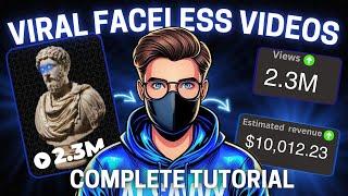 How to make viral MOTIZABLE videos for a Faceless YouTube Channel using AI $10KMONTH