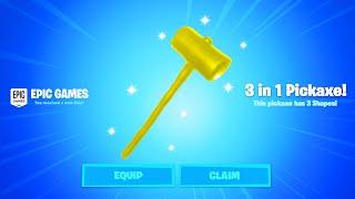 This is a 3 in 1 Fortnite Pickaxe 