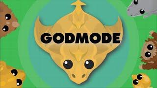 INVINCIBLE BLACK DRAGON - Godmode in Mope.io Mope.io glitch