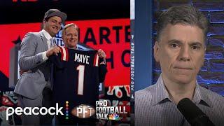 New England Patriots trusted own evaluations of Drake Maye  Pro Football Talk  NFL on NBC