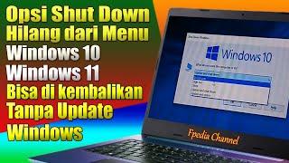 CARA MENGATASI UPDATE AND RESTART WINDOWS 10 DAN UPDATE AND SHUTDOWN