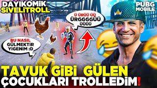 TAVUK GİBİ GÜLEN ÇOCUKLARI TROLLEDİM  GÜLMEKTEN YARILACAKSINIZ  #xoneDAYI PUBG MOBİLE