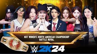 WWE 2K24 KPOP - 홍은채 VS 쯔위 VS 지유 VS 레이 VS 가을 VS 우연 VS 이서 VS 카즈하  NXT 노스 아메리칸 챔피언십 