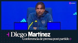 EN VIVO Diego Martínez habla en conferencia de prensa tras Boca vs. Racing