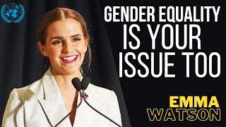 Inspirational speech to United Nations on gender equality Emma Watson