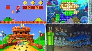 Evolution of Super Mario Bros. References in Nintendo Games 1988 - 2019
