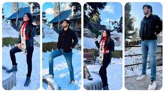 iqra kanwal and areeb pervaiz vacation  beautiful pics#sistrology #trending  iqra Malik