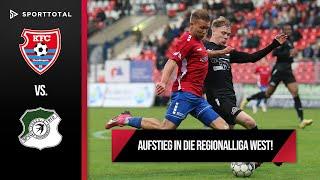 Der KFC macht den Aufstieg perfekt  KFC Uerdingen - SpVg Schonnebeck  Oberliga Niederrhein