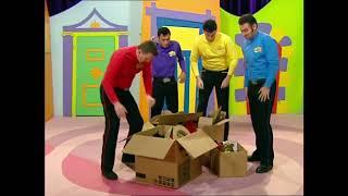 The Wiggles move some boxes & a Gremlin plays a trick on them