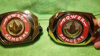 MMPR GreenWhite Legacy Morpher Starlight Studios VS SDCC Limited Edition 24k Gold