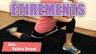 Exercices détirement et dassouplissement avec Valérie Orsoni