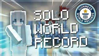 FASTEST Solo Bedwars Games WORLD RECORD