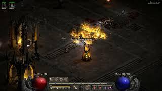 Diablo 2 Resurrected Assassin Hardcore Gameplay part 19 hell act 4 - 4K 60FPS No commentary