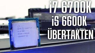 INTEL i7 6700K  i5 6600K Skylake - Richtig Übertakten  ASUS Z170-A