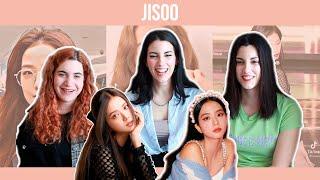 Kim Jisoo Blackpink - Tiktok Compilation  SPANISH REACTION ENG SUB