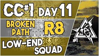 【明日方舟Arknights】CC#1 Day 11 - Broken Path Risk 8 - Low End Squad - Arknights Strategy
