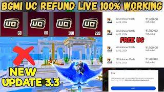 Bgmi Uc Refund Trick  Uc Refund Trick Google Play Store  unlimited UC refund Trick  Free Uc 2024