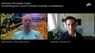 The Value of Working with JKI - Mike Cassidy CEO of Apollo Fusion