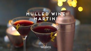 Mulled Wine Martini  Christmas Twists
