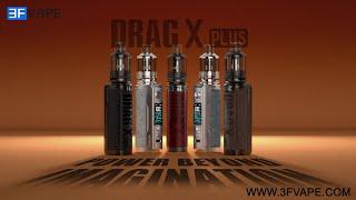 Voopoo Drag X Plus 100W VW Variable Wattage Pod Mod