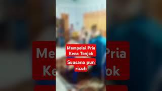 VIRAL Mempelai pria kena Tonjok Usai Memgucapkan Ijab Kabul #video viral #ricuh #pernikahan