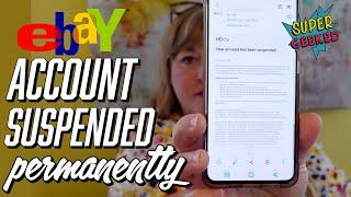 Ebay Permanently Suspended My Account...FOR LIFE