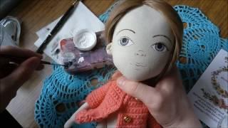роспись лица куклы с описанием процесса